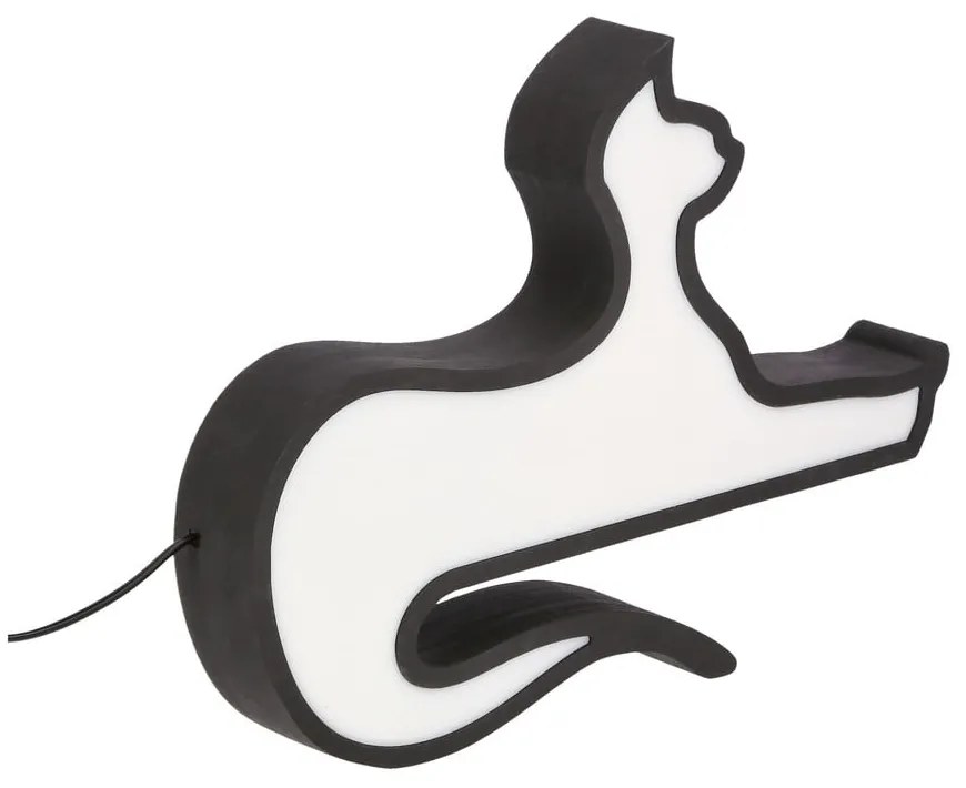 Čierna detská lampička Cat - Candellux Lighting
