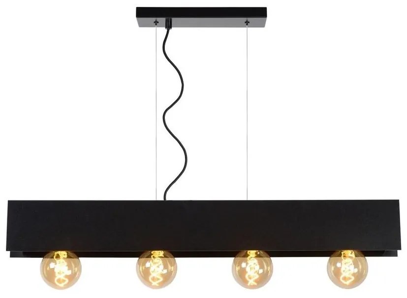 Lucide 30474/04/30 - Luster na lanku SURTUS 4xE27/60W/230V