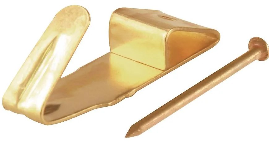 Háčiky mosadzné na stenu nr 3