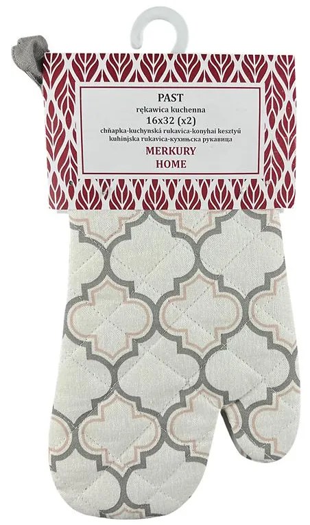 Kuchynské rukavice PAST svetlo šedá kpl. 2 ks