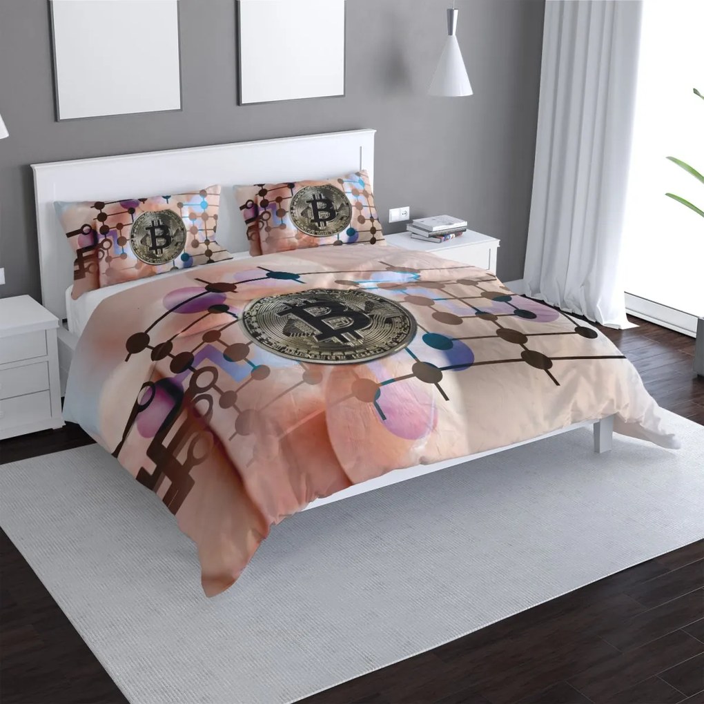 Sablio Obliečky Bitcoin - 140x200 / 90x70