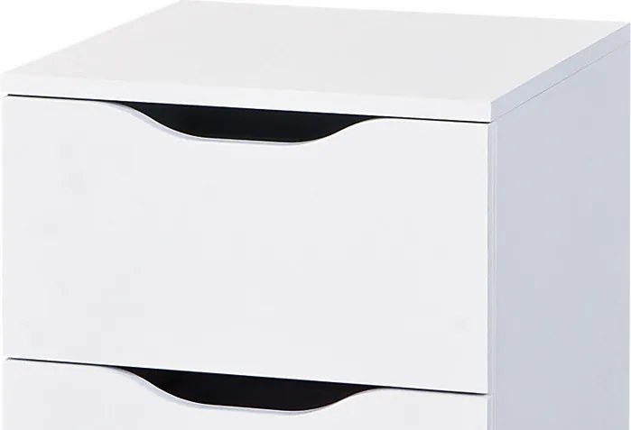 Komoda so 3 zásuvkami Westphalen, biela