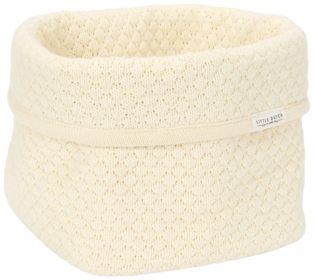Košík pletený malý Pure Soft White