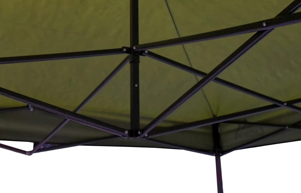 CATTARA Párty stan s nožnicovou konštrukciou 3x3 m, zelený, WATERPROOF