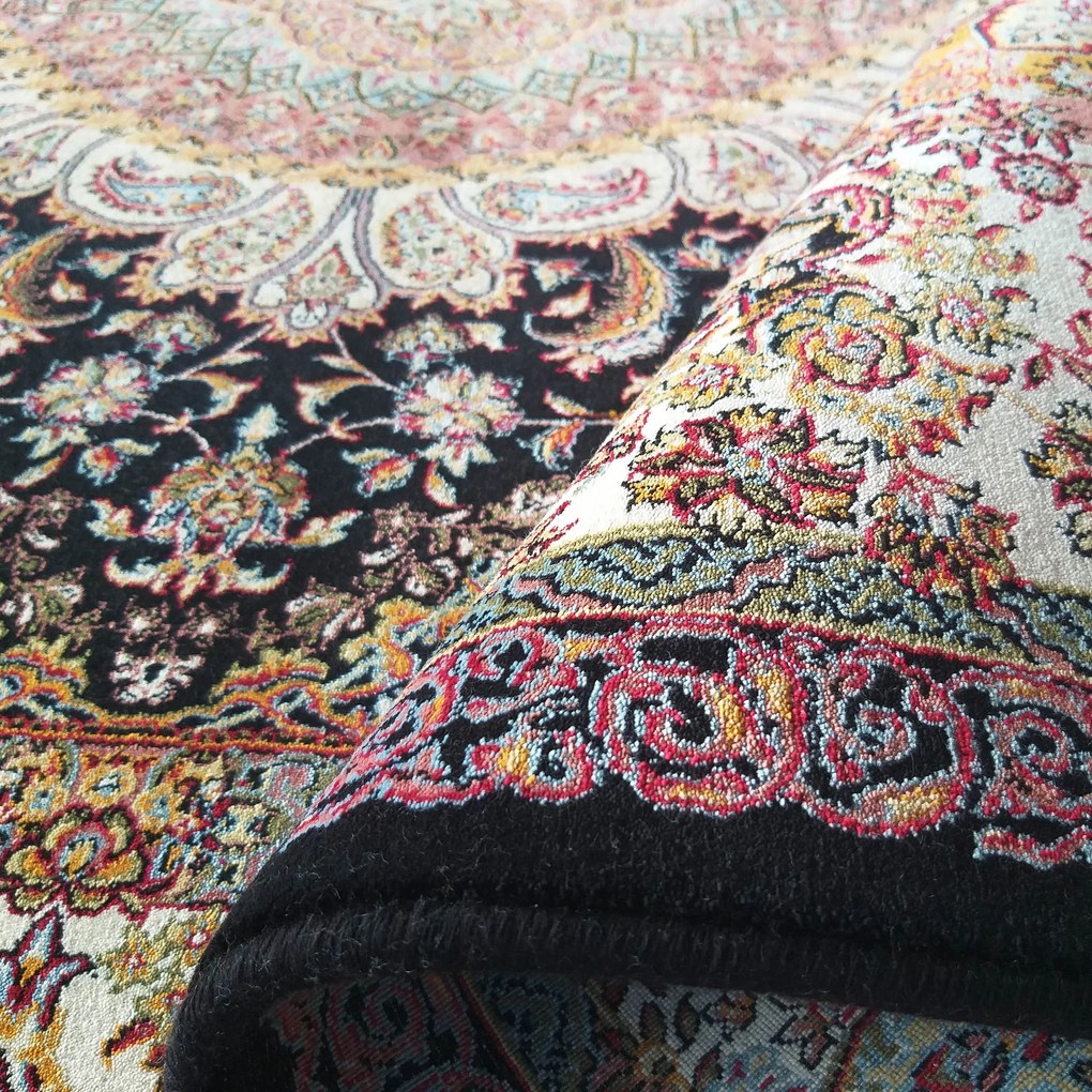 DY Prémiový koberec s exkluzívnym vzorom Pers 03 - modrá Rozmer: 200x300 cm