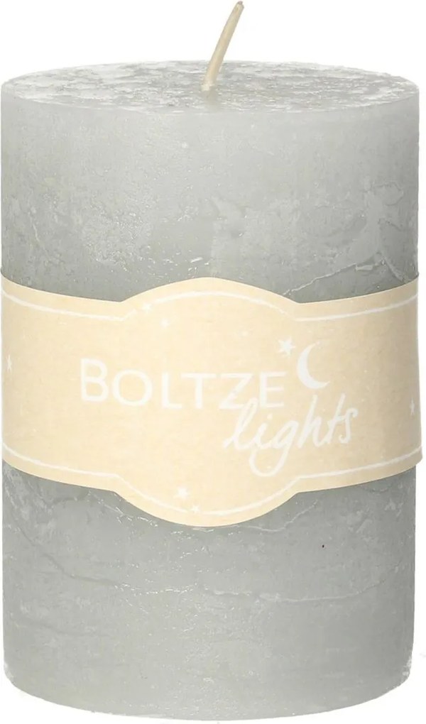Sviečka Lea 10cm light grey