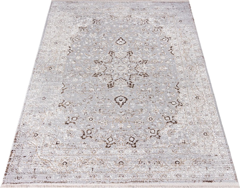 Koberec Sahara biely obdĺžnikový – gramáž 2000 g/m² Rozmer: 120x170 cm
