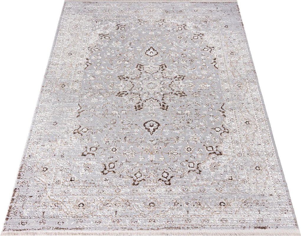 Koberec Sahara biely obdĺžnikový – gramáž 2000 g/m² Rozmer: 160x230 cm