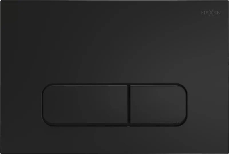 Mexen Fenix 02 splachovacie tlačidlo, čierna - 600203
