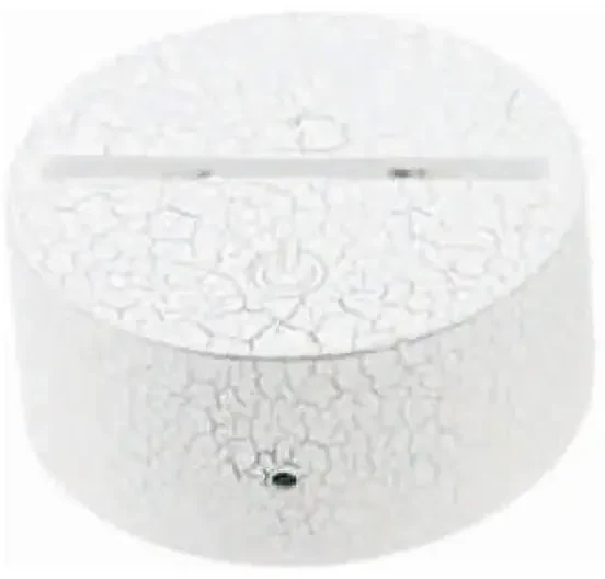 3Dmix 3DL-CRK036 – 3D LED nočná lampa - Jeleň (Crack základňa)
