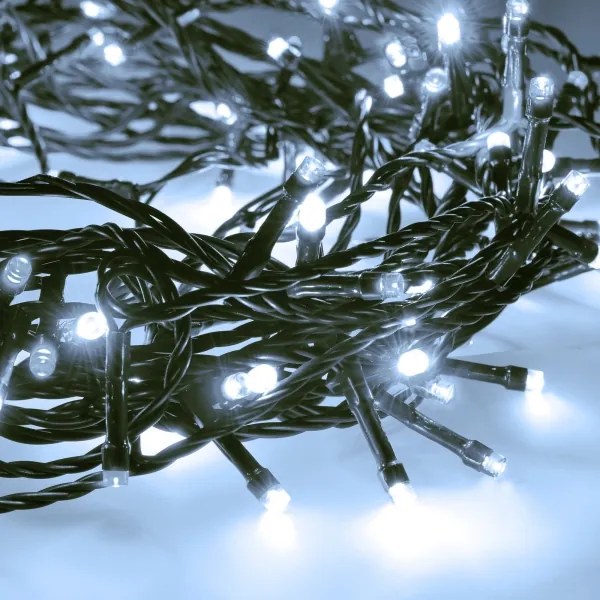 BRILAGI - LED Vianočná vonkajšia reťaz 700xLED/8 funkcií 75m IP44 studená biela