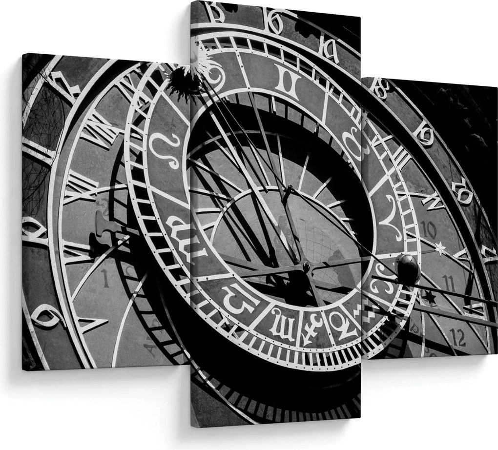 Obraz - Astronomické hodiny, Praha, Česká Republika (90x60 cm)