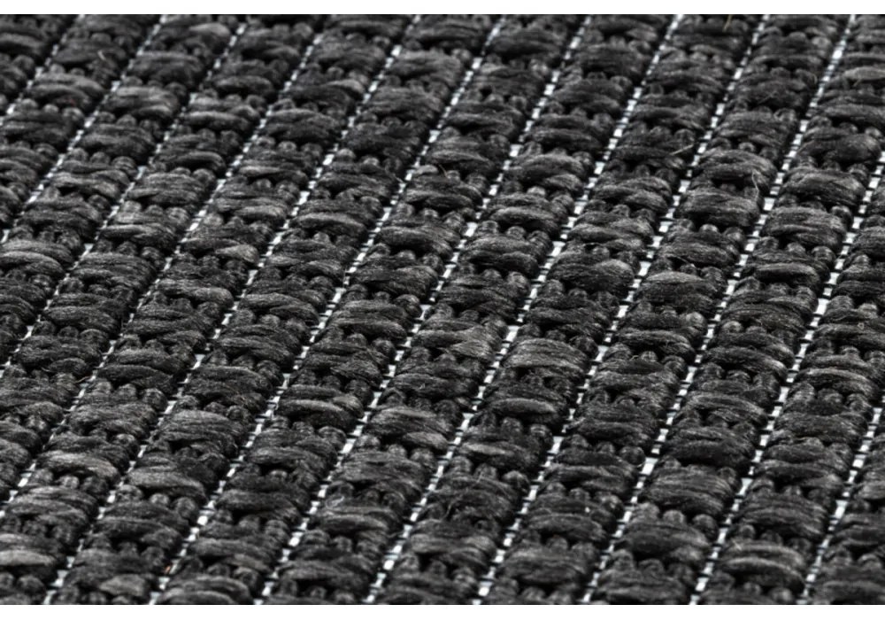 Kusový koberec Duhra čierny 160x220cm