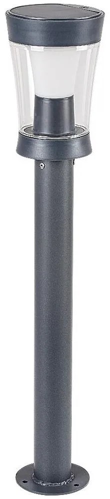 Rabalux 77038 - LED solárna lampa ANGERS LED/3W/3,7V IP65 antracit