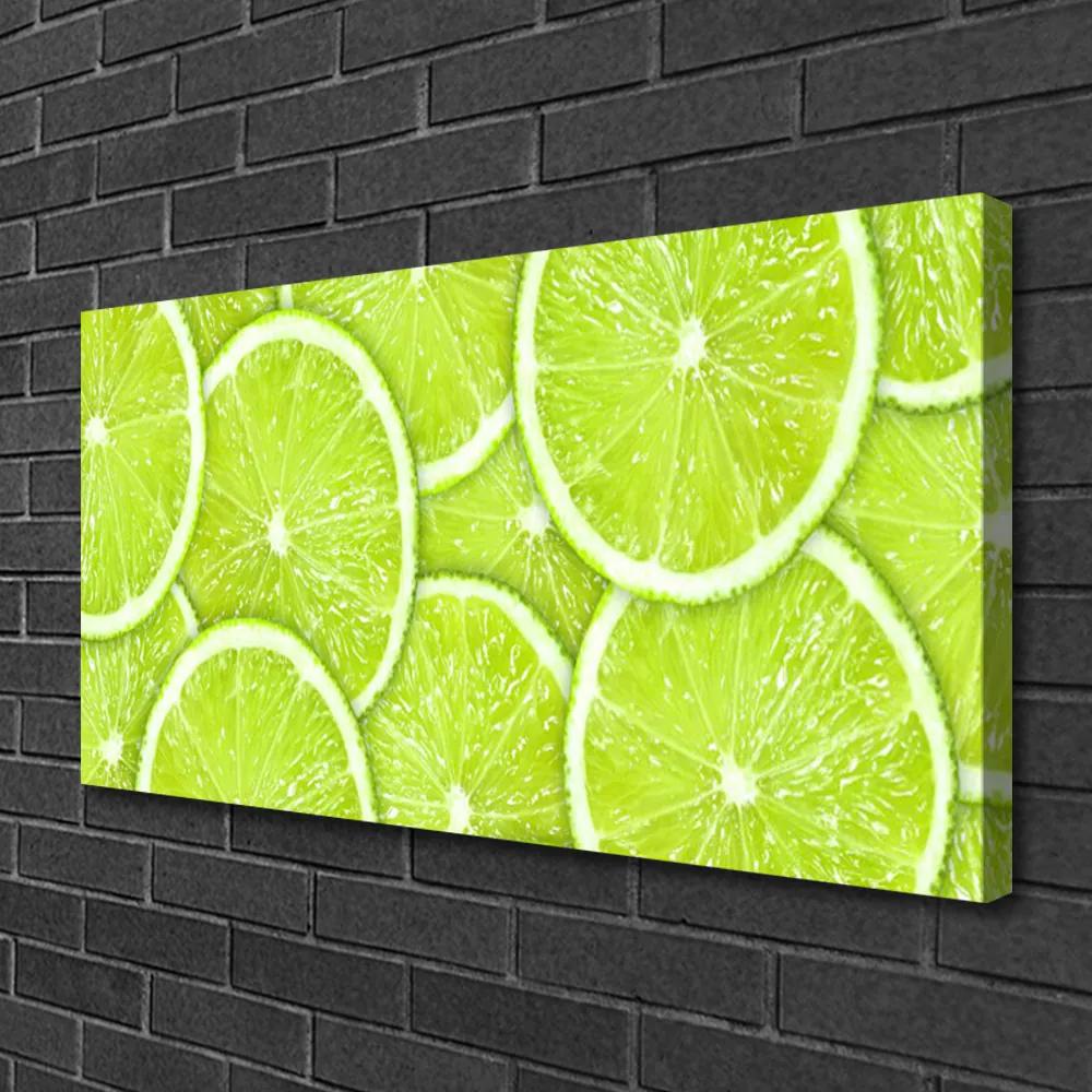 Obraz Canvas Limetka jedlo kuchyňa 120x60 cm