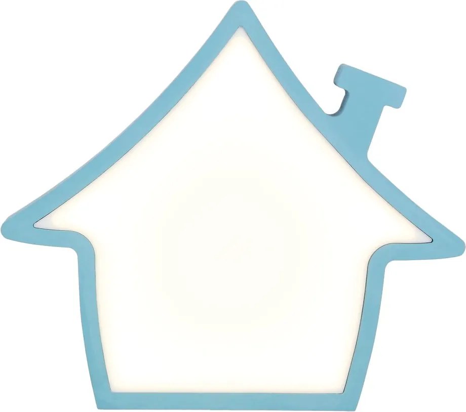 Modrá detská lampička House - Candellux Lighting