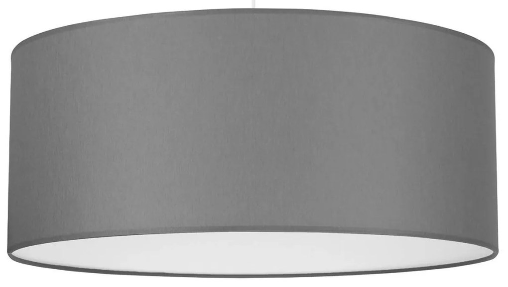 Závesné svietidlo Shade, 1x textilné tienidlo (výber zo 4 farieb), (výber z 3 farieb konštrukcie), (fi 50cm), w