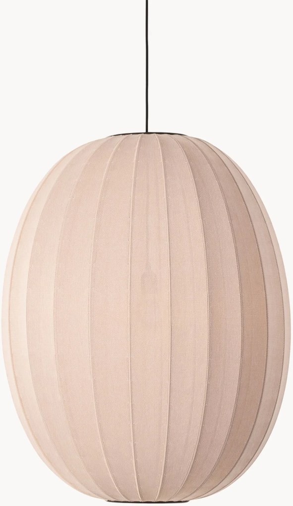 Ručne vyrobené veľké závesné svietidlo Knit-Wit