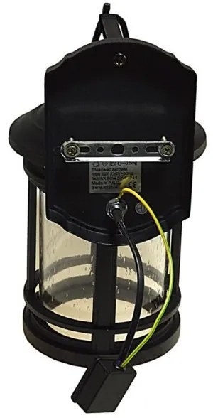 Vonkajšie nástenné svietidlo ULAN 1xE27/60W/230V IP44 čierna