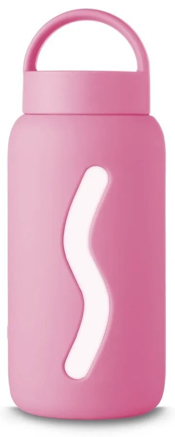 Ružová cestovná fľaša 500 ml Flamingo Pink – Muuki