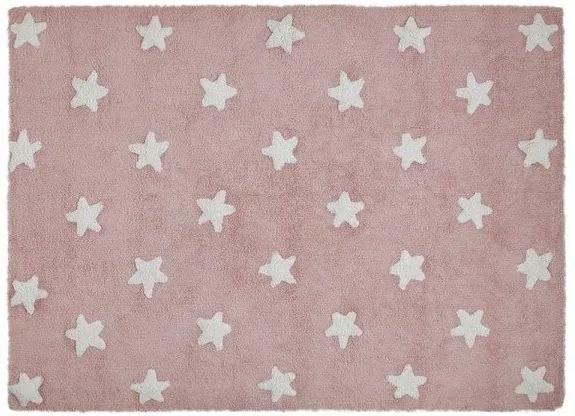 lovel.sk Koberec Estrellas Pink-White 120x160
