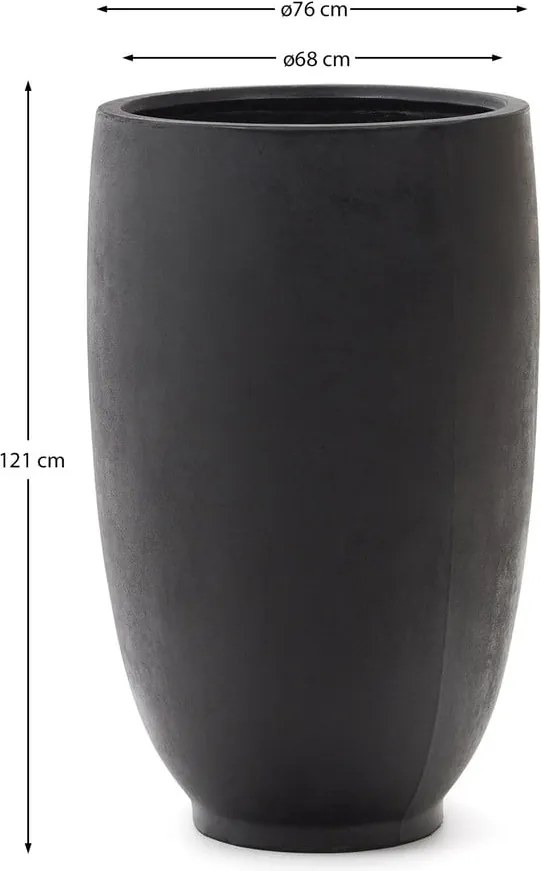 Kvetináč z cementu ø 75 cm Aiguablava – Kave Home