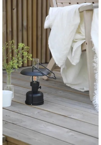 Markslöjd 108893-LED Stmievateľná nabíjacia lampa FANOS LED/2,5W/3,7V 4000 mAh IP44 čierna