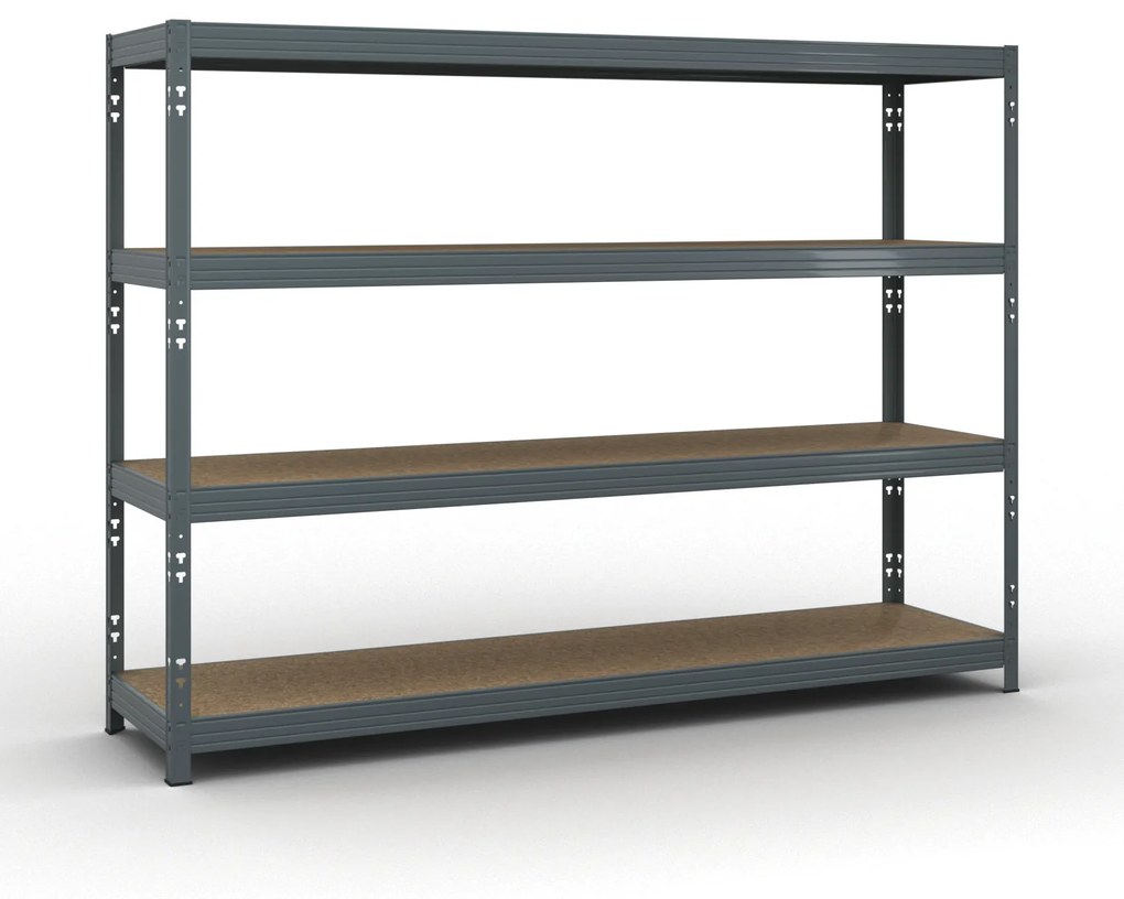 Policový regál 1853 x 2400 x 600 mm, nosnosť 450kg