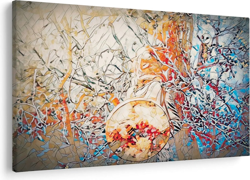 Obraz - Mozaiková abstrakcia (90x60 cm)