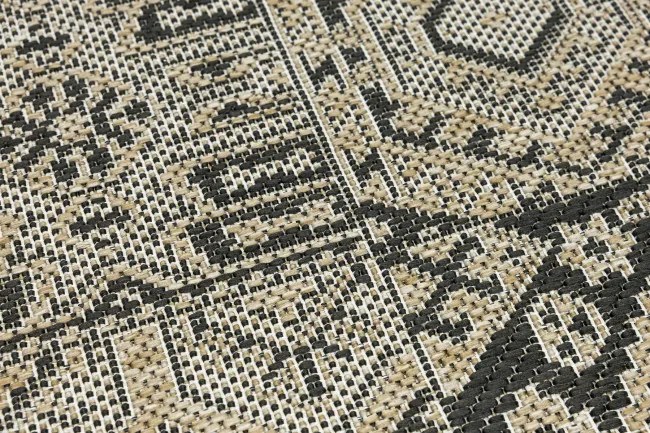 Koberec / behúň FLEX 19636/P10 grafitový