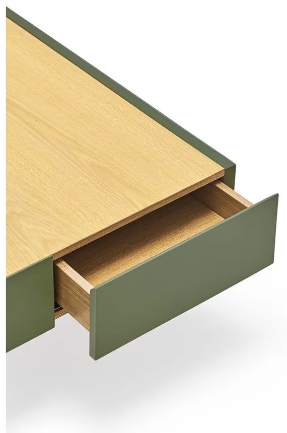 Zelený konferenčný stolík Teulat Arista