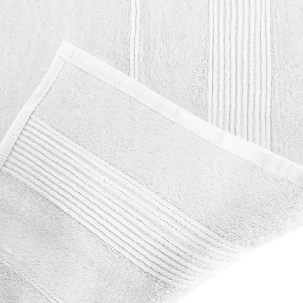 BAMBUSOVÝ UTERÁK BAMBOO 70X140 CM BIELA