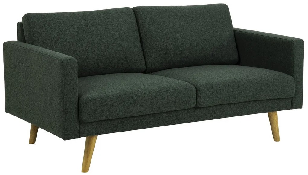 Dizajnová 2-miestna sedačka Danson 160 cm zelená