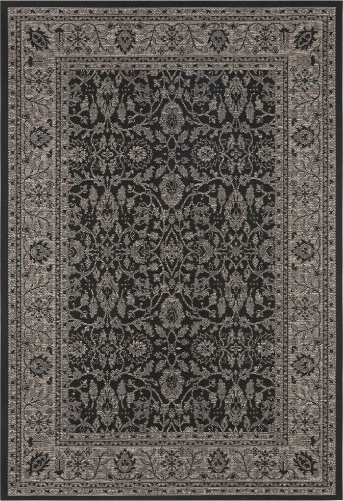 Bougari - Hanse Home koberce Kusový koberec Jaffa 103881 Beige/Black/Grey - 140x200 cm