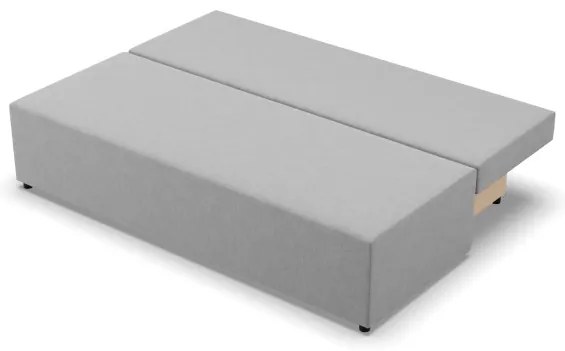 Dvojmiestna pohovka FERMO Lux rozkladacia, sivá