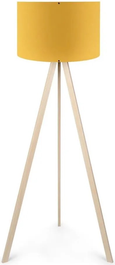 Stojacia lampa AYD 1xE27/60W/230V oranžová/béžová