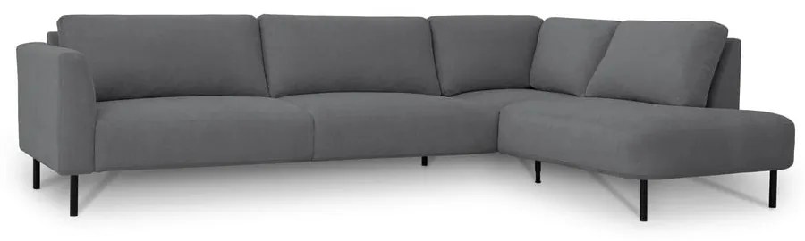 Tmavosivá rohová pohovka (pravý roh) Hero – Scandic