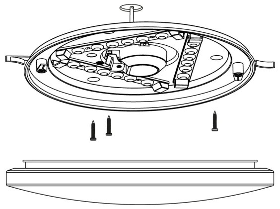 Eglo 97877 - LED Stropné svietidlo FRANIA-S LED/11,5W/230V