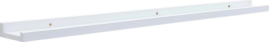 XXXLutz NÁSTENNÁ POLICA, biela, 120/3,5/9 cm Xora - Regály - 002798028702