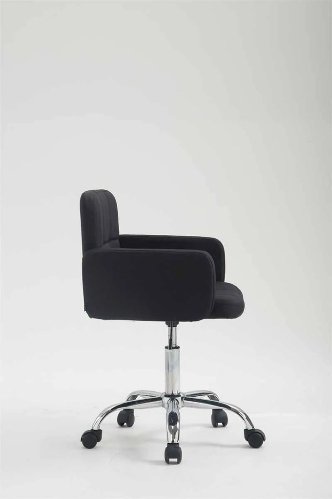 Design-Shop Pracovná stolička L.A. látka - Čierna
