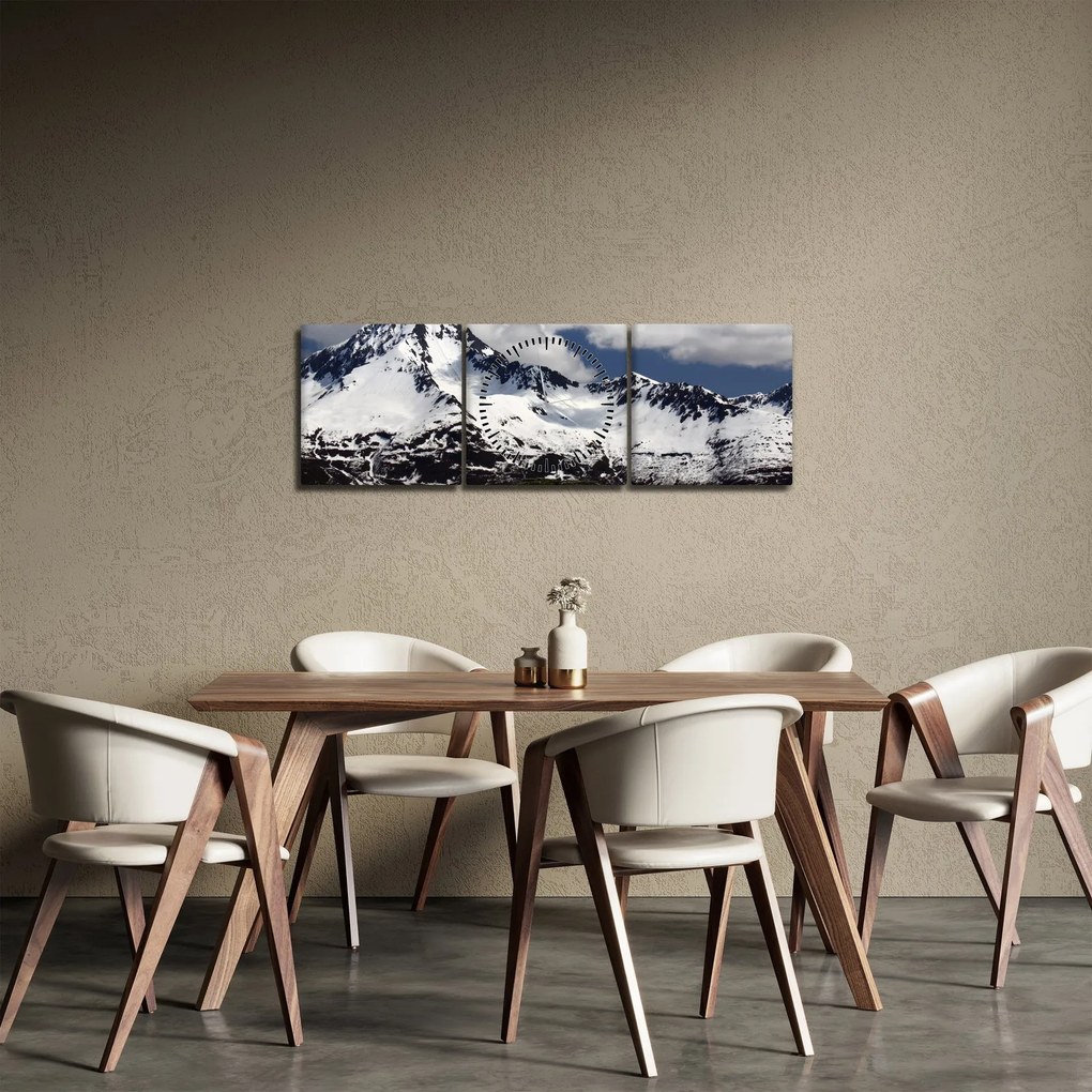 Obraz - Národný park Kenai Fjords (s hodinami) (90x30 cm)