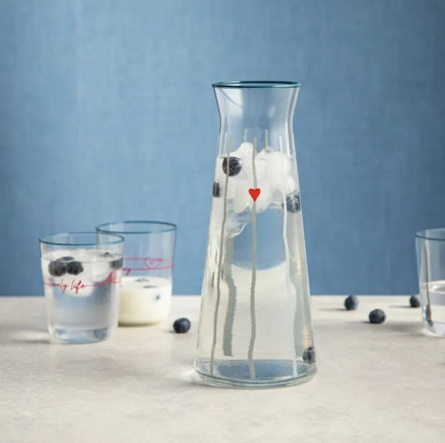 Karafa LOVELY LIFE priesvitná 741388 1,2 L