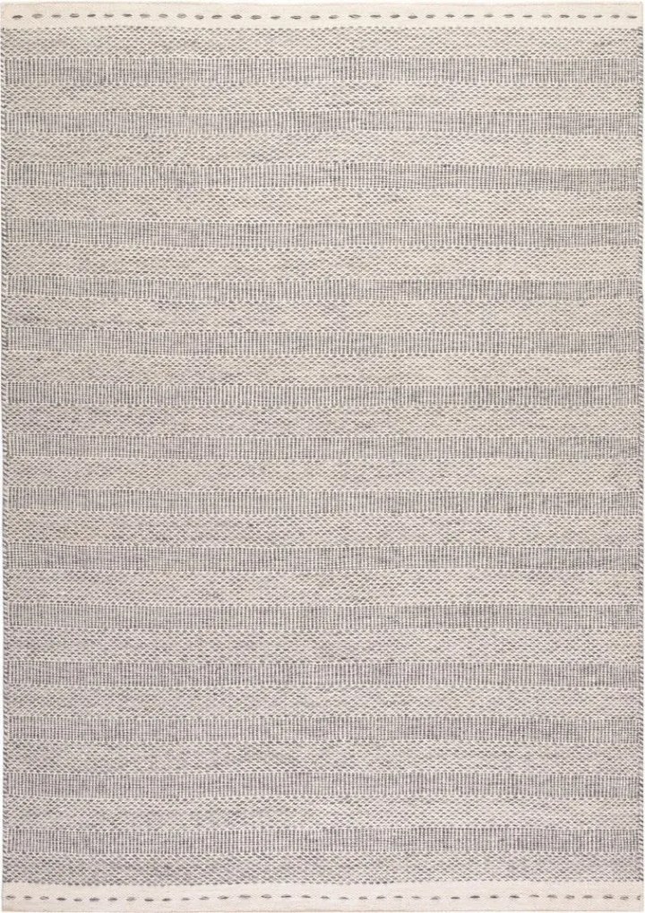 Obsession, Ručne viazaný kusový koberec Jaipur 333 Silver, 140x200, šedá, chodba / predsieň