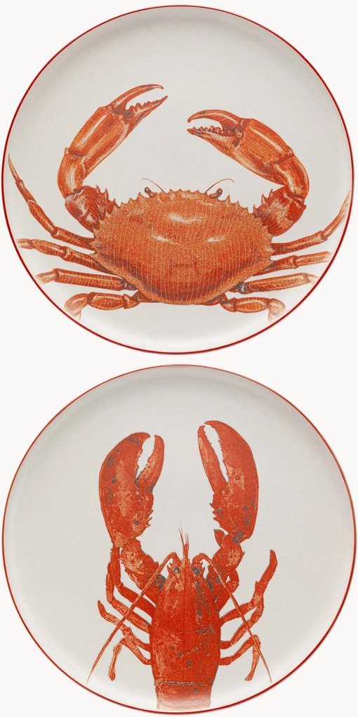 Plytké taniere Crabes, 4 ks