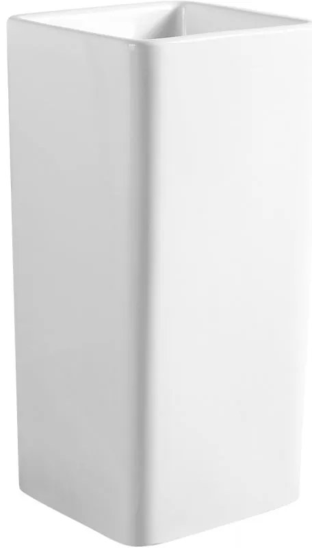 Mexen Tana, voľne stojace umývadlo 40x40x83 cm, biela, 26044000