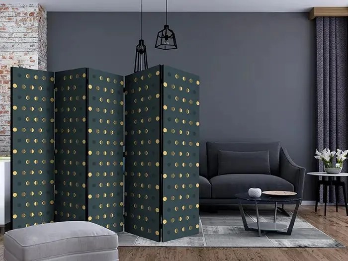 Paraván - Dots II [Room Dividers] Veľkosť: 225x172, Verzia: Obojstranný