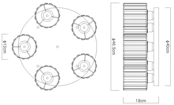Globo 15742-5D - Prisadený luster JORDANA 5xE27/60W/230V pr. 46,5 cm čierna
