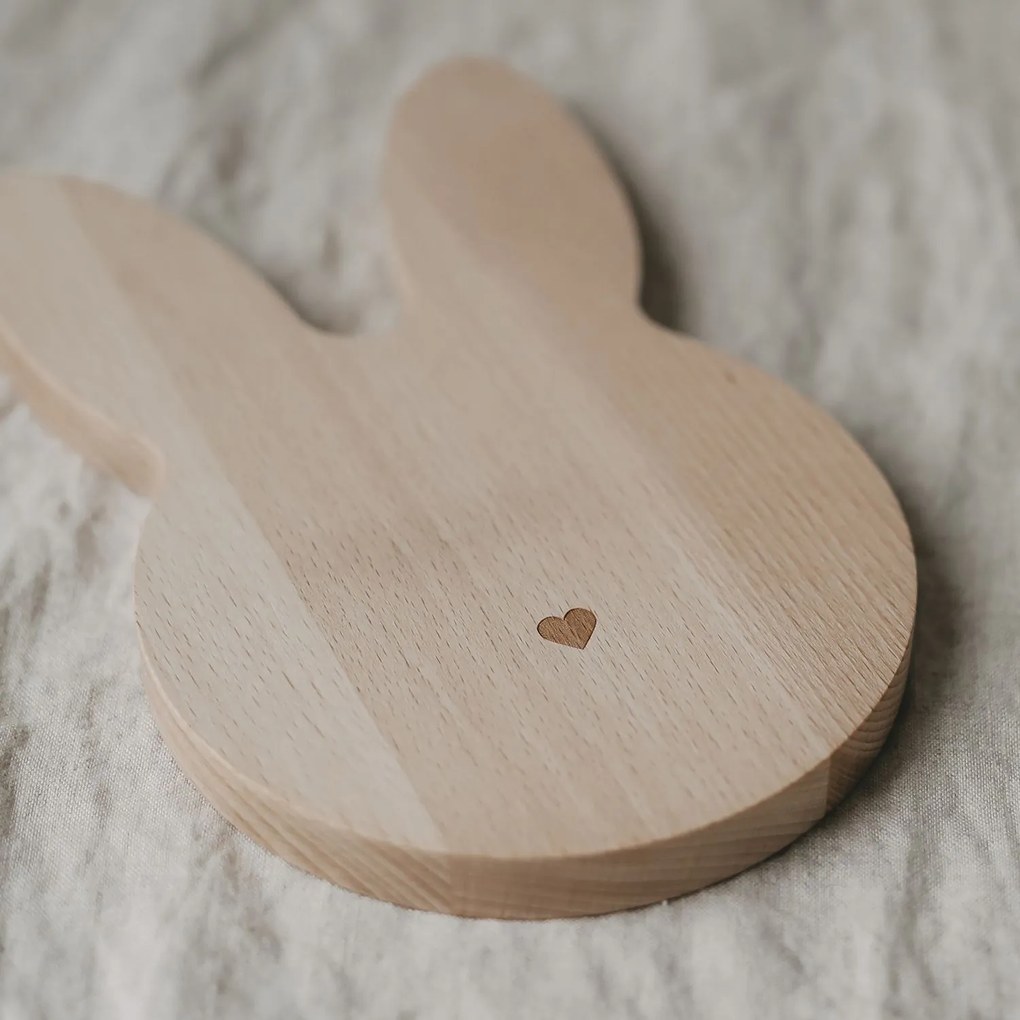 Eulenschnitt Servírovacia doska Rabbit Beech Wood – small
