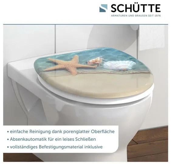 Schütte WC doska (pláž)  (100335900)