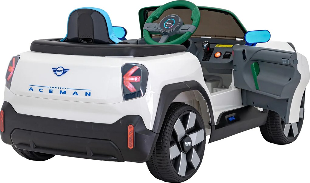 Ramiz Detské autíčko Mini Concept Aceman crossover, biele